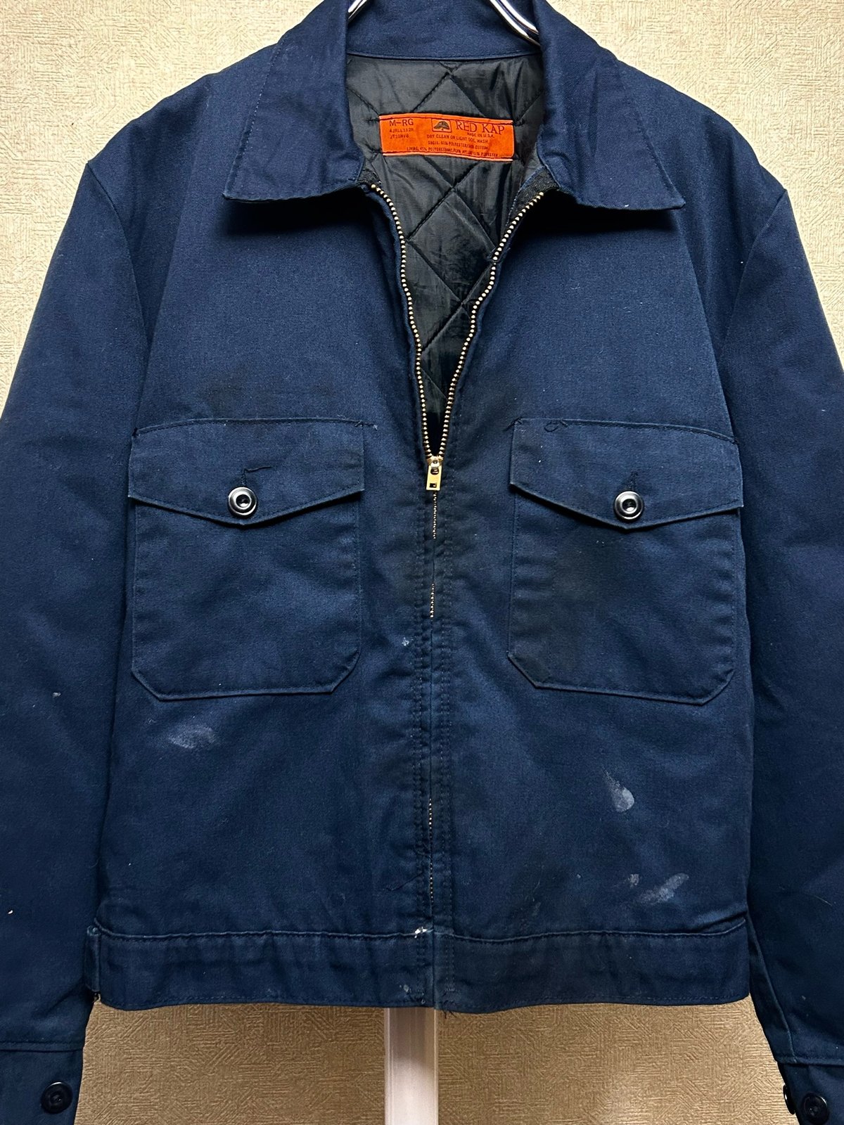 U.S.セブンティーズTALONジッパーワーカーズ〉70年代U.S.A.製RED CAP T