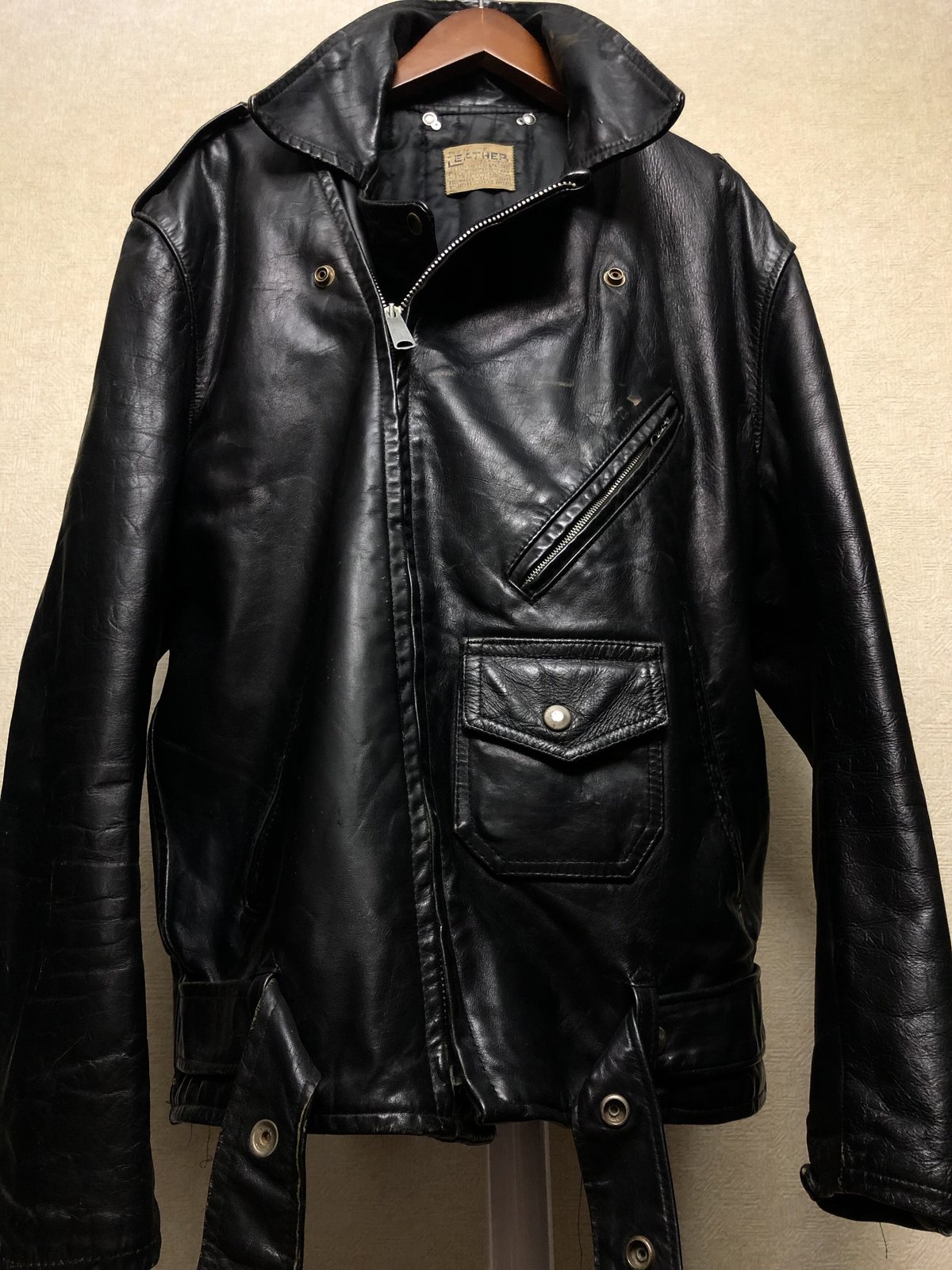 ステアハイド＆TALON！1970年代レプリカ！DACOダブルレザーライダース