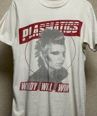 〈伝説U.S.パンクロッカーウェンディウィリアムズリアル80,s激レアPUNK Tee〉伝説U.S.A.ハードコアパンクPLASMATICSリアルヴィンテージPUNK Teeスペシャルプライス