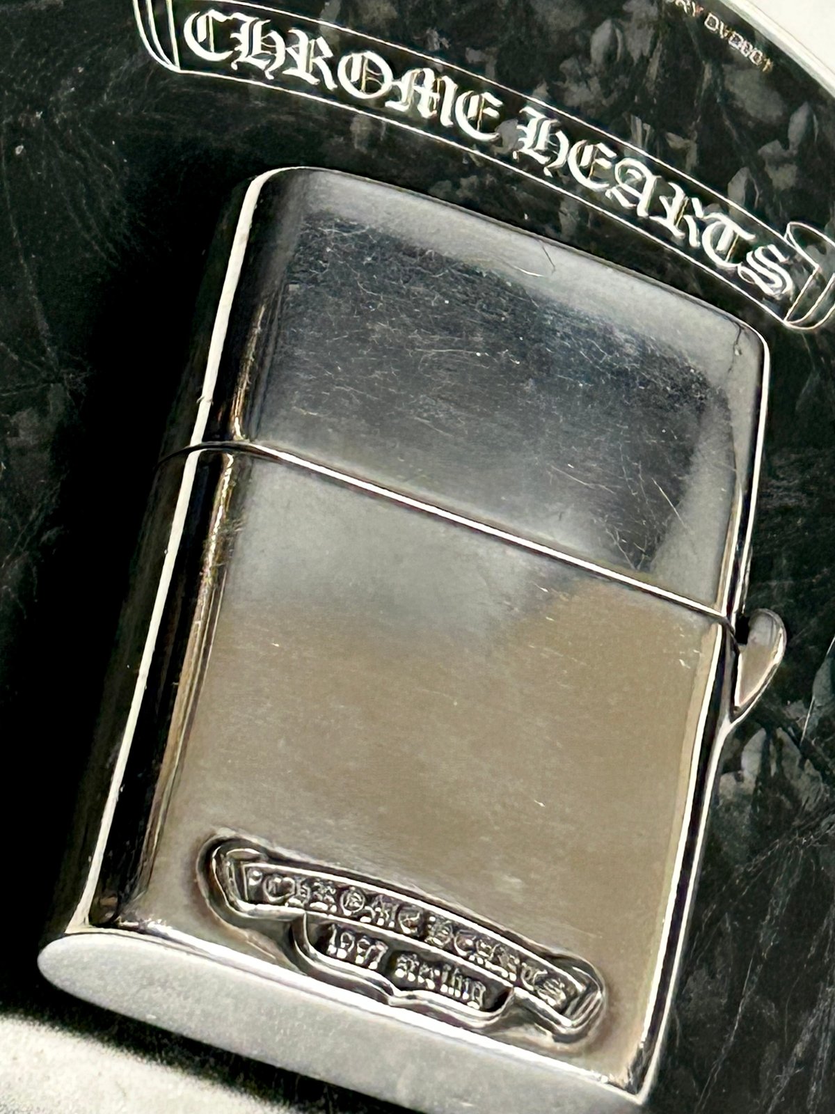 希少ヴィンテージ期クロムハーツ1997刻印スターリングシルバー〉Chrome