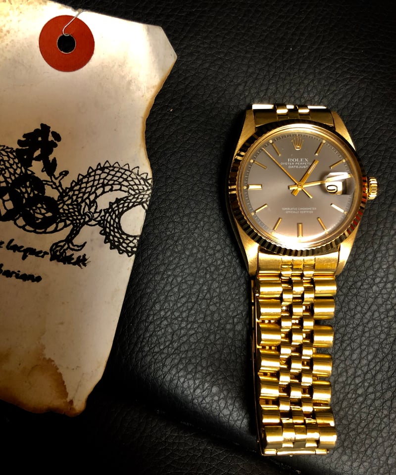 究極Rock'n Roll金無垢ヴィンテージROLEX〉ROLEX DATEJAST 197 究極Rock'n Roll金無垢ヴィンテージROLEX〉ROLEX DATEJAST 197