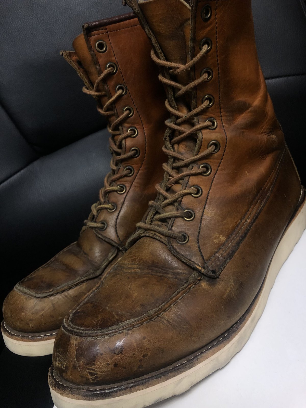 90s usa製 RED WING アイリッシュセッター刺繍 リアルツリーカモ REDWING - 90s usa製 RED WING アイリッシュセッター刺繍 リアル