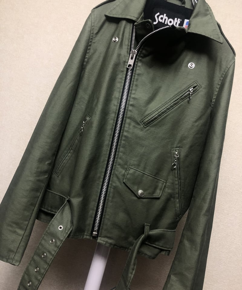 オールドライセンスSchottユニセックスサイズ美品〉Schott コットン