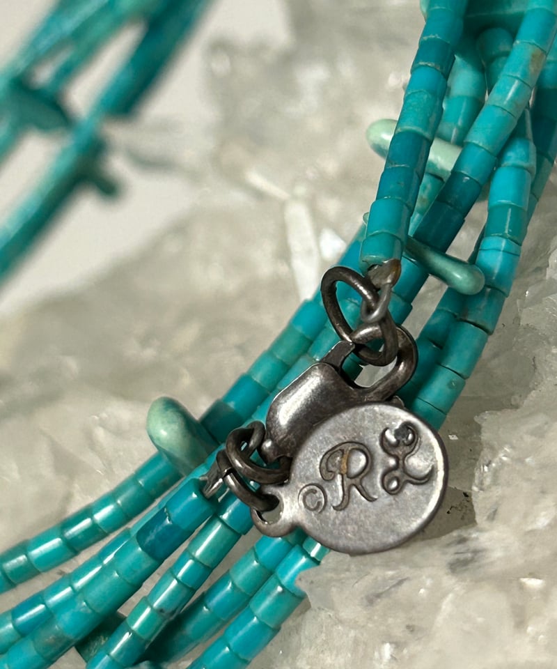 Ralph Lauren ネックレスとブレスレットセット　ターコイズ ラルフローレン ターコイズ ネックレス ブレスレット 2点セット