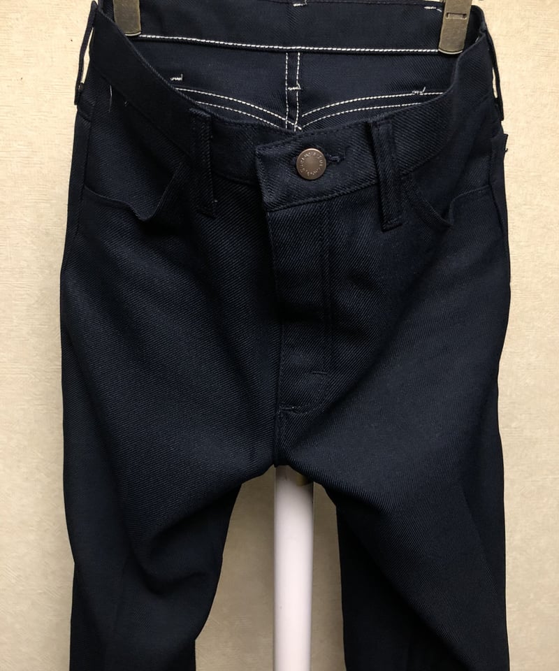 60s70s USA製WranglerスリムパンツPERMANENT PRESS