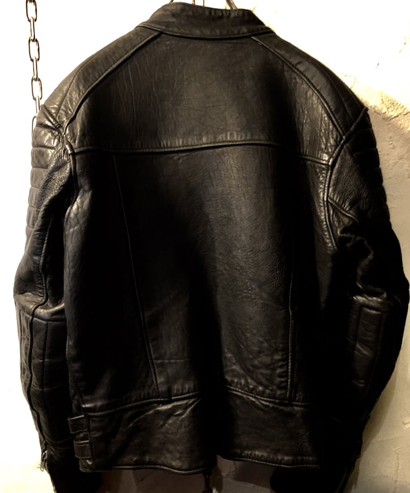70s Highwayman ハイウェイマン　シングルライダース 超目玉レジェンドUK70,s》70年代初期Highwayman 極上シボ革シープ