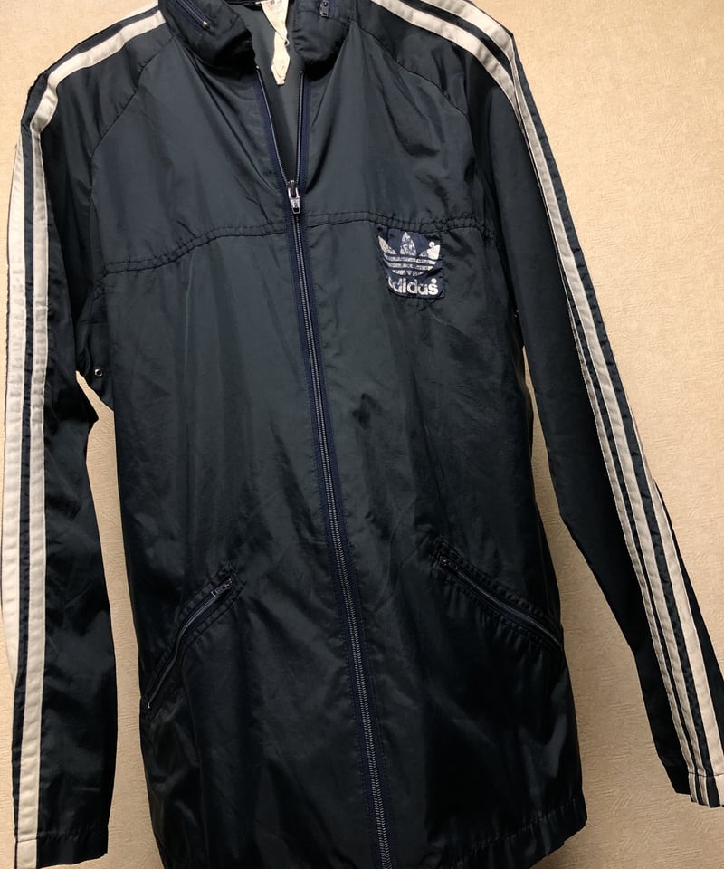 80sadidasアディダスナイロンジャケットマルチカラーヴィンテージ万国旗タグ 80's adidas Nylon Jacket SIZE M 80年代 アディダス ナイロン