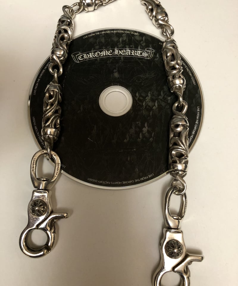 帝王伝統ダブルクリップウォレットチェーン2点同時リリース〉Chrome