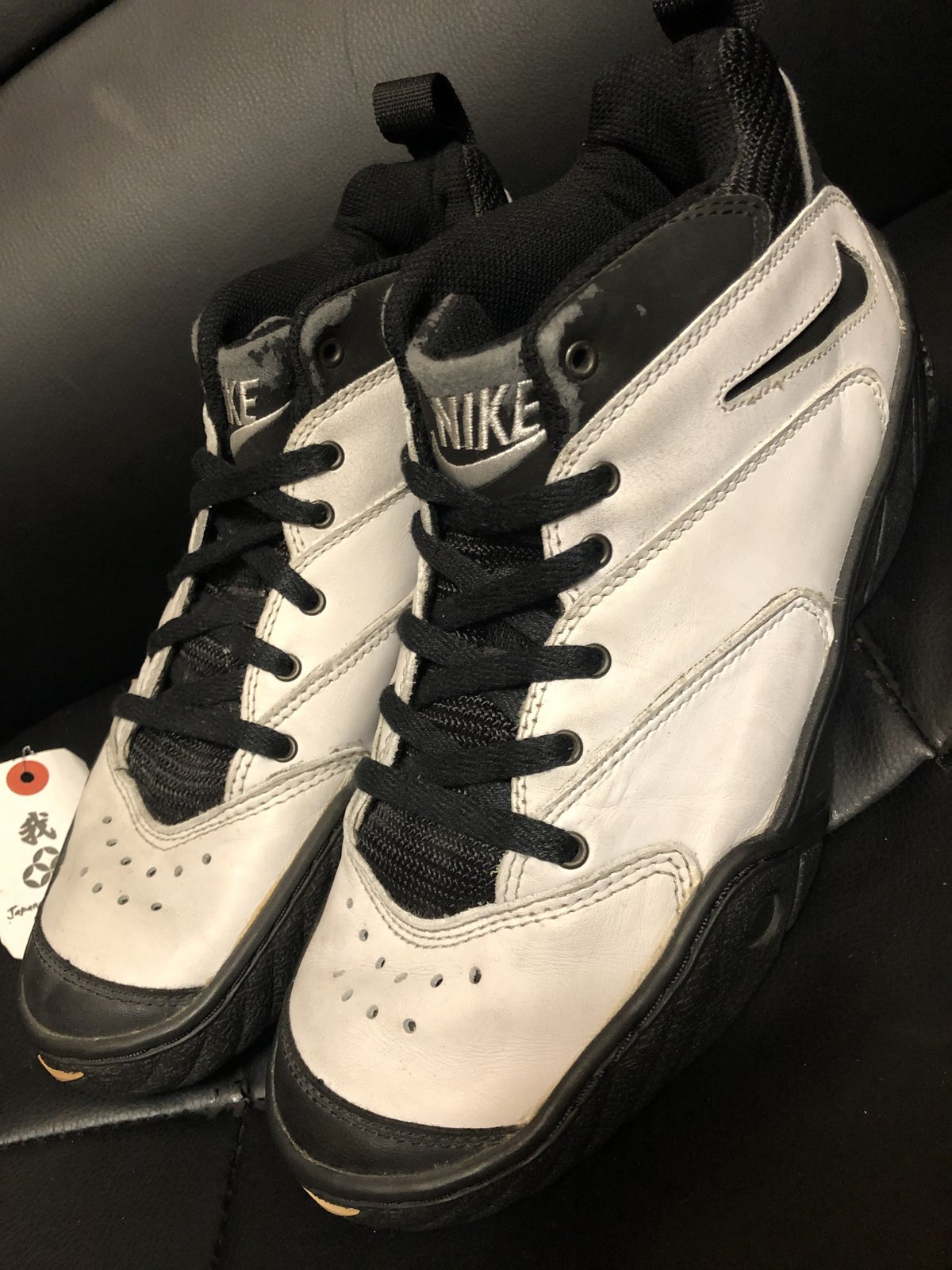目玉・幻のオールドレアモデル〉95年製NIKE PENETRATOR Mid WHITE黄金