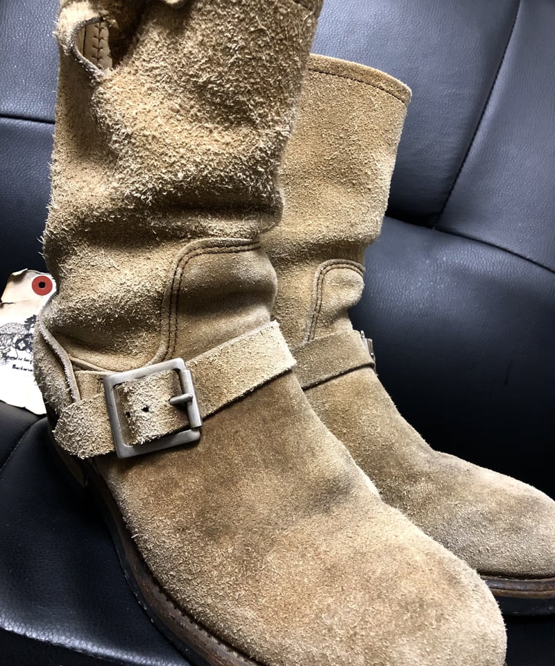 超目玉往年の貴重PT83起毛エンジニア》オールドU.S.A.製RED WING RW-826