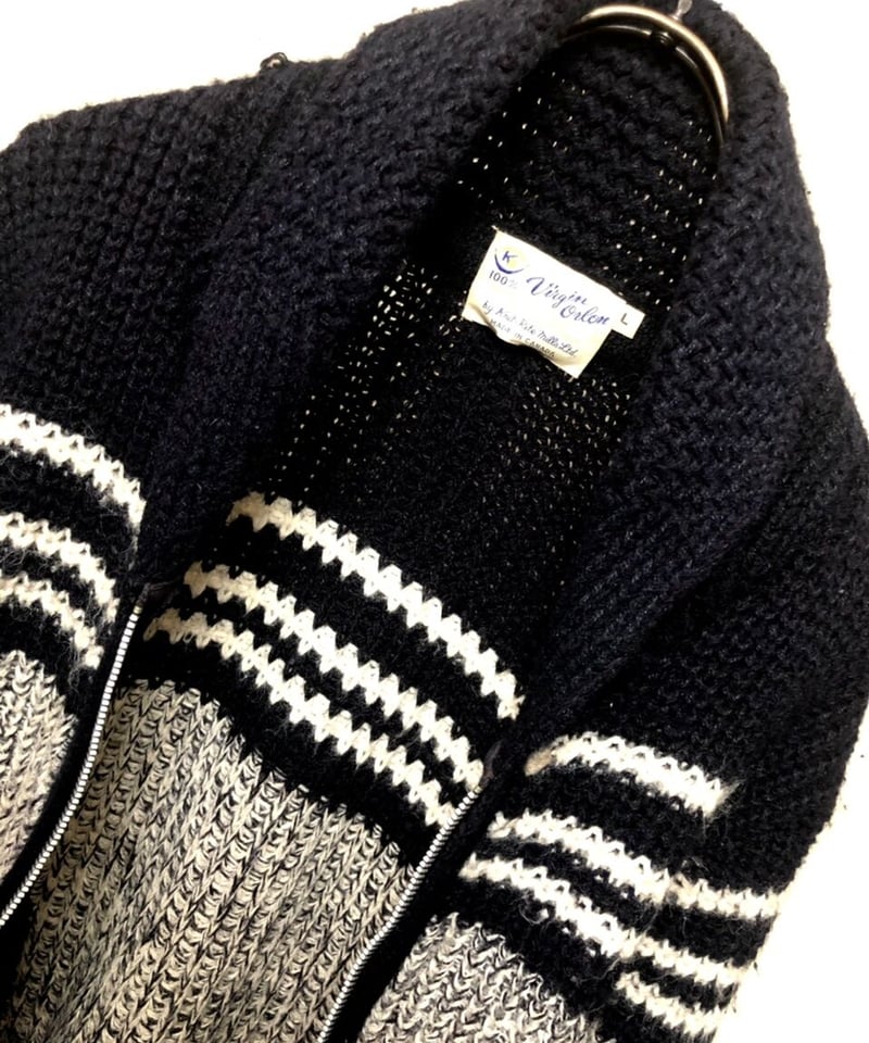 カウチン セブンティーズCANADA〉70年代CANADA製 LIGHTNINGアルミジッパー