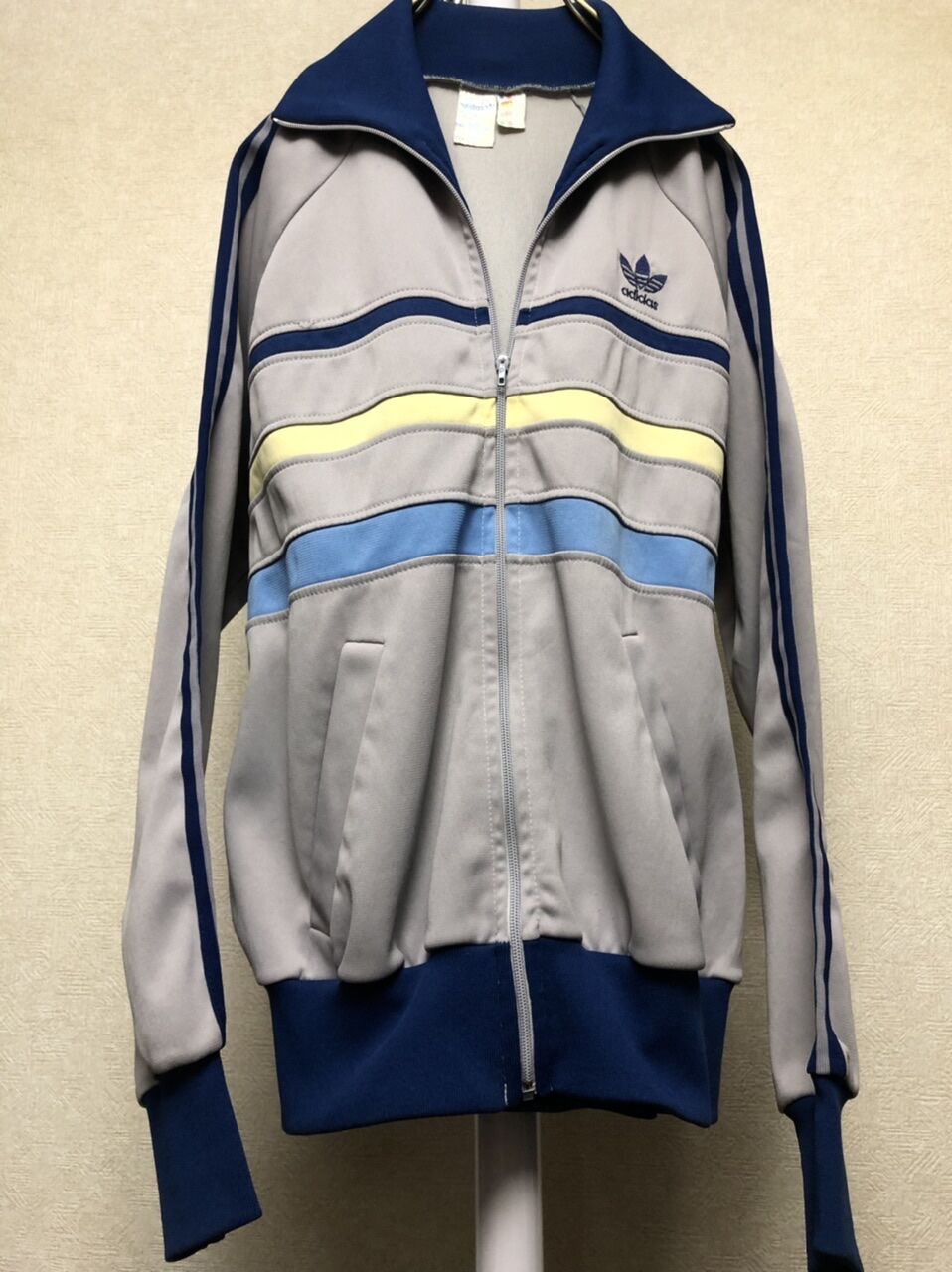 【フランス製】 トラックジャケット 90s〜00s 目玉FRANCE製セブンティーズ〉FRANCE製VENTEX adidasトラックジャケット