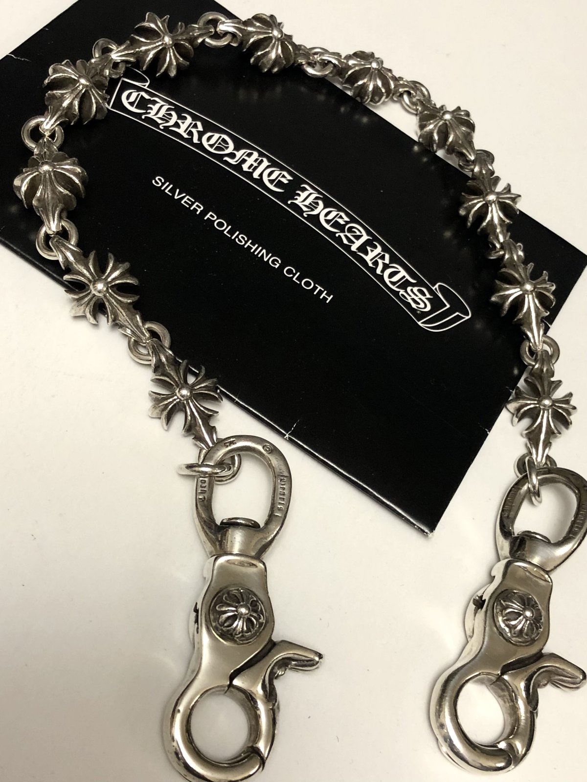 クロムハーツウォレットチェーン〉Chrome Hearts 4C CROSS CUTOUT