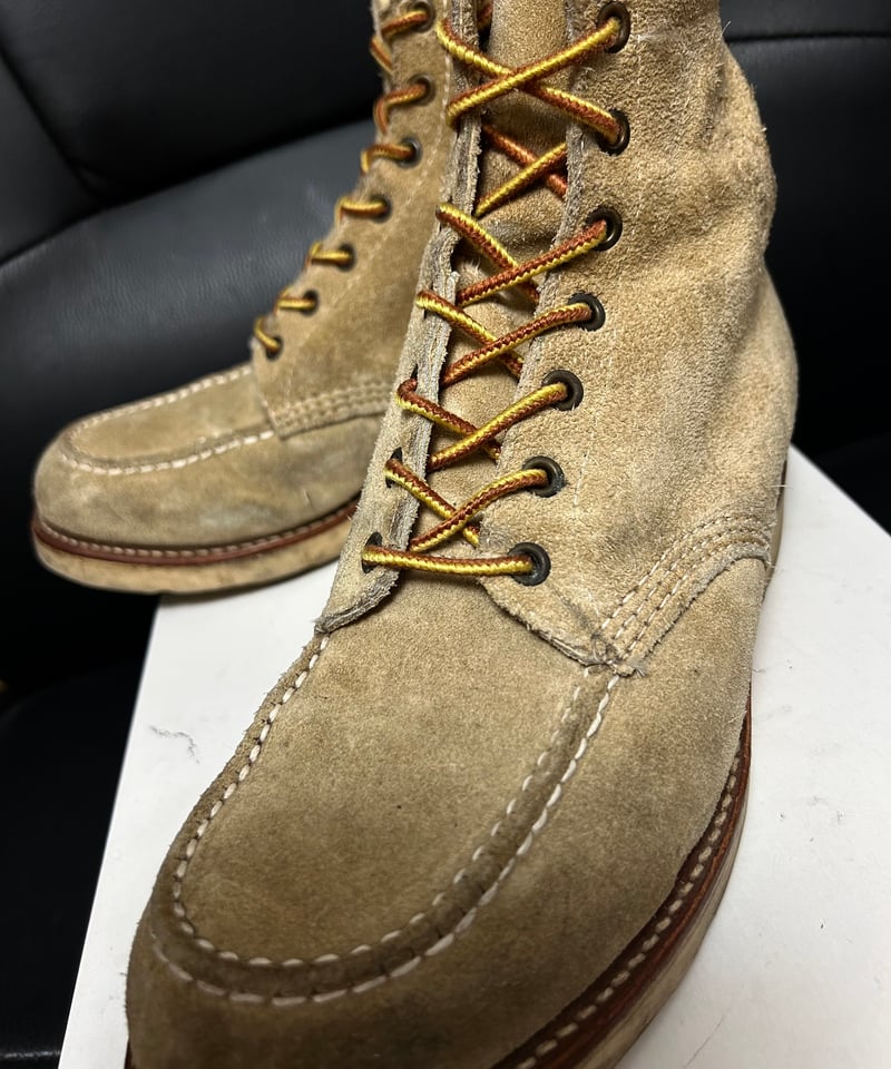 オールドU.S.A. CHIPPEWAラフアウトレザー〉CHIPPEWAアーカイブU.S.A