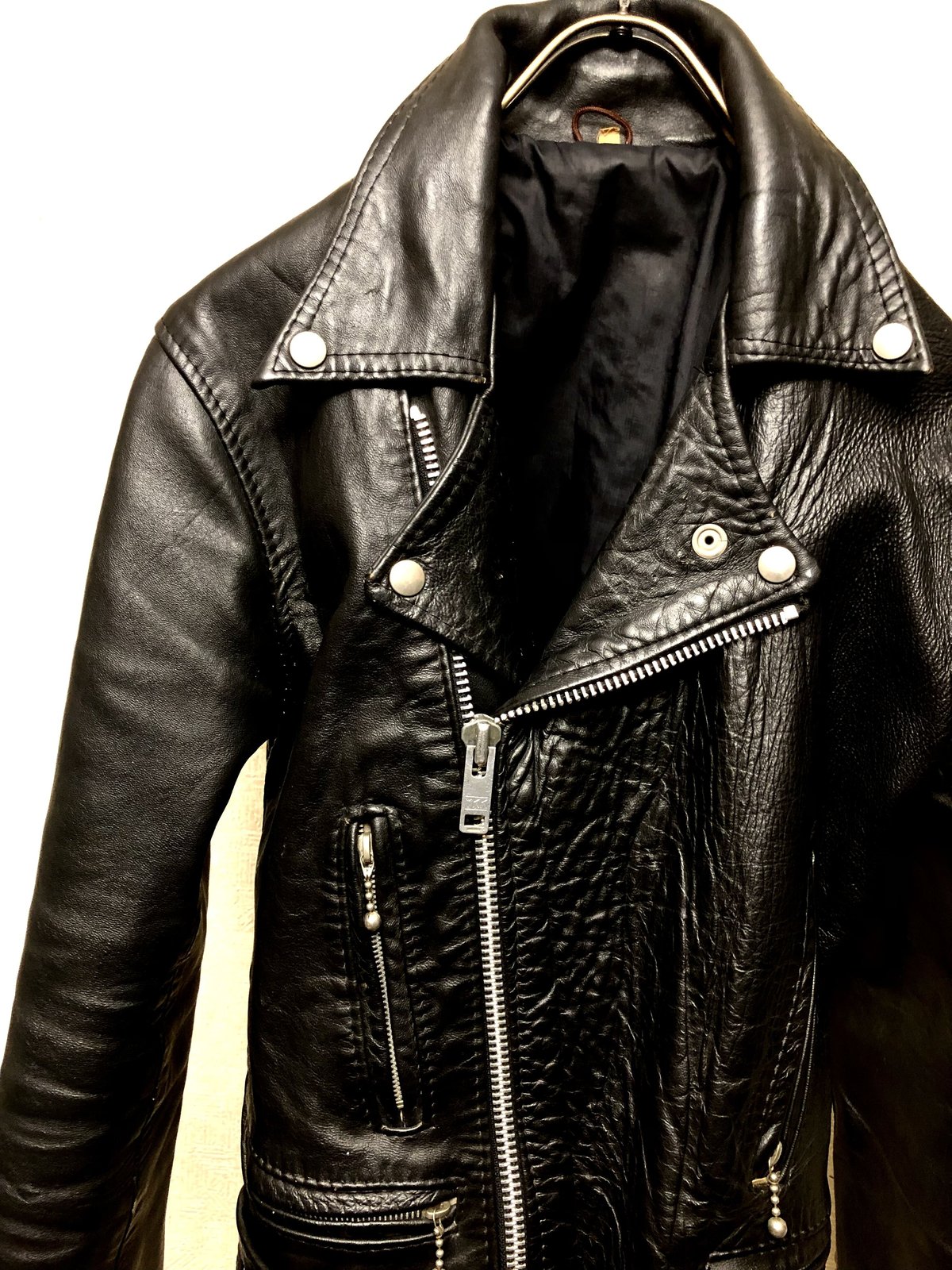 UKセブンティーズシボ革SHEEPパンクスライダース》70,s UKセブンティーズシボ革SHEEPパンクスライダース》70,s
