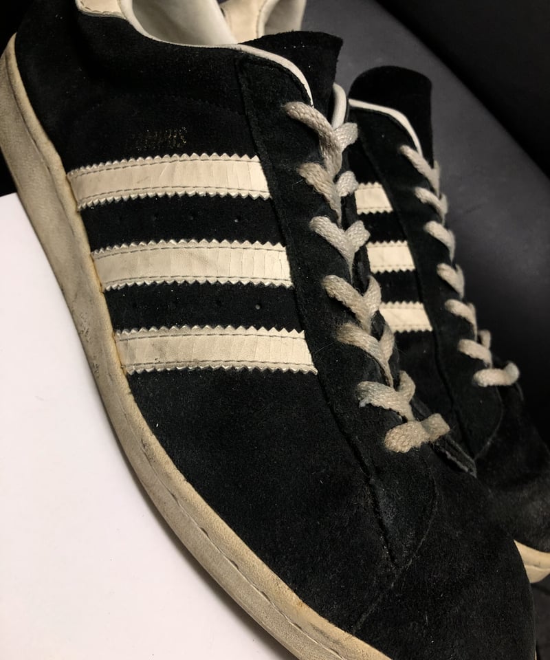 ヴィンテージ adidas メイドインフランス　キャンパス スエード 28cm Yahoo!オークション - 美品 80s フランス製 ビンテージ adidas