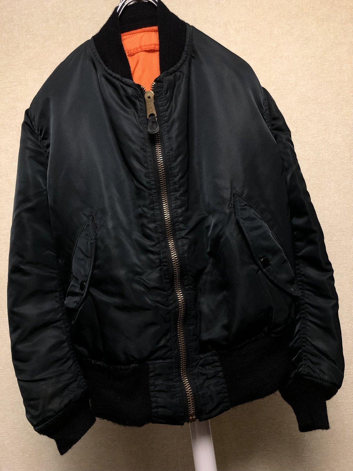 USA製 NAVY 70s 80s Vintage alpha 希少Mサイズ