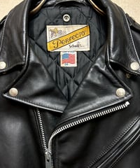 Schott Perfecto ライダースジャケット 34サイズ ヴィンテージ Schott Perfecto Double Leather Riders Jacket Size 34 Made in USA