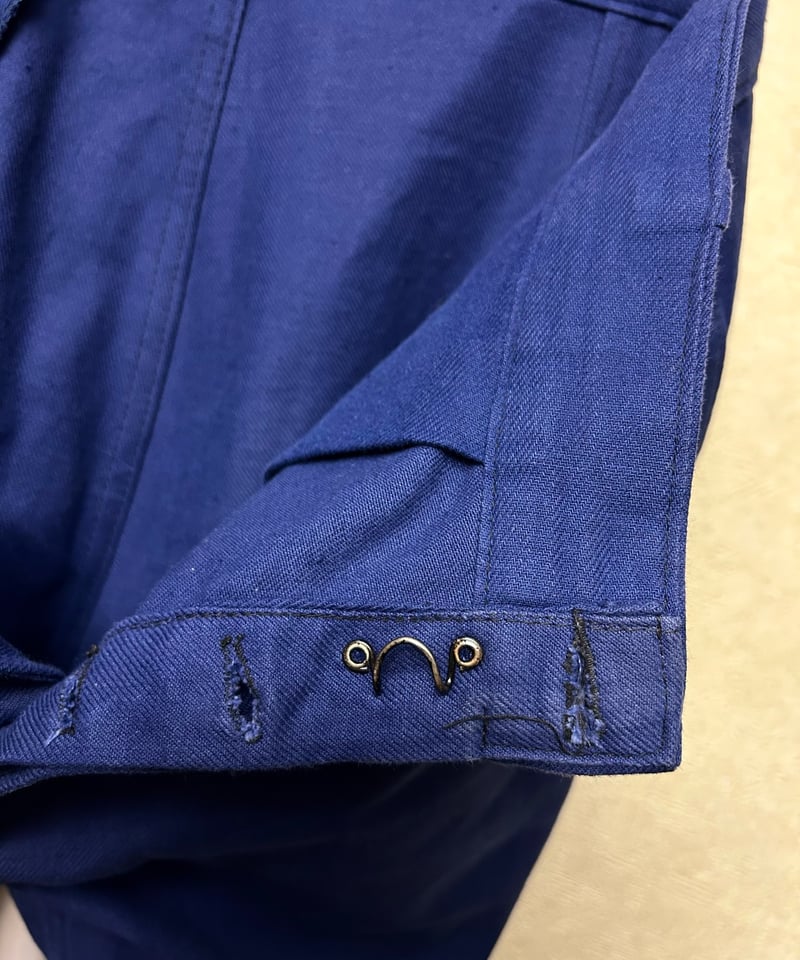 vintage 60s ワークパンツ　ナス紺 Yahoo!オークション - ナス紺 40s 50s LODVAY コットン ワークパンツ