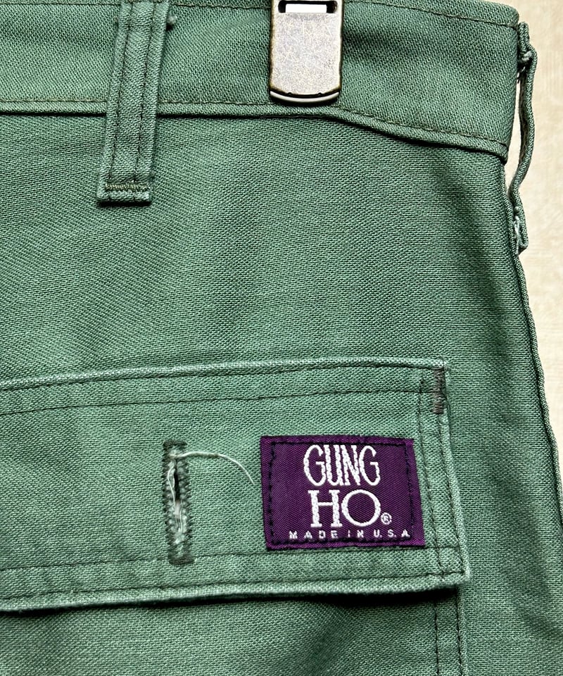 希少U.S.A.製時代GUNG HOベイカーパンツ〉オールドU.S.A.製時代 希少U.S.A.製時代GUNG HOベイカーパンツ〉オールドU.S.A.製時代