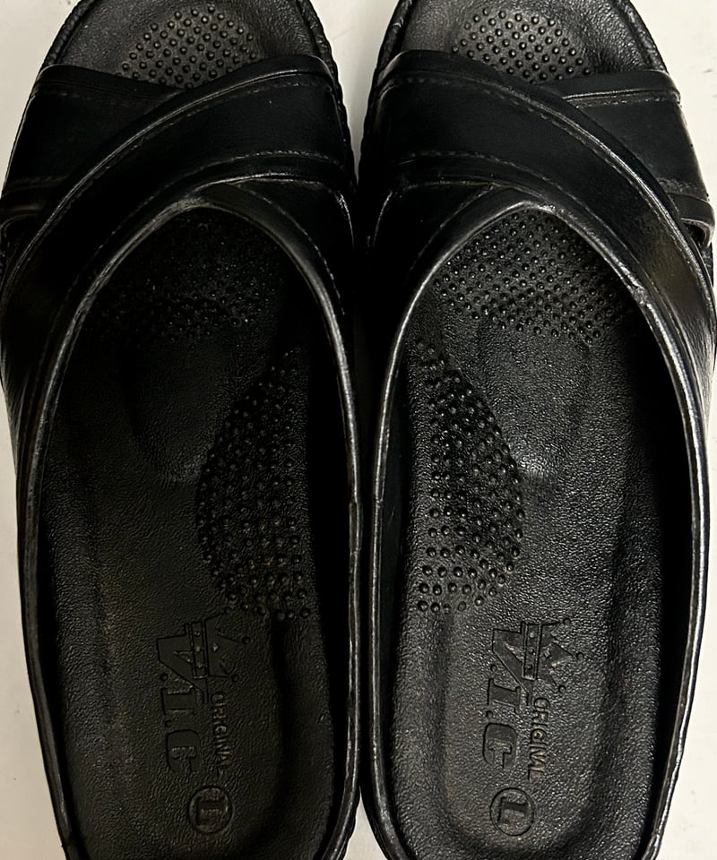アーカイブbenchシャークソールPVCレザーサンダル〉benchベンサンCR