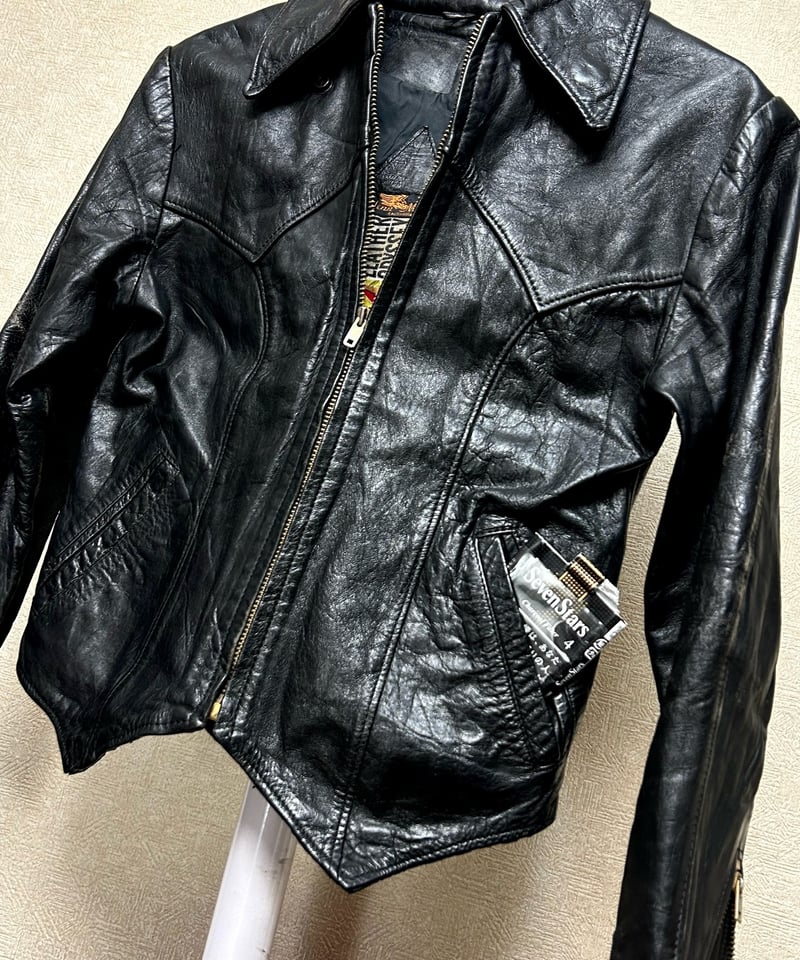 70,s 米西海岸系R&Rクラフトレザージャケット〉70年代U.S.A.製