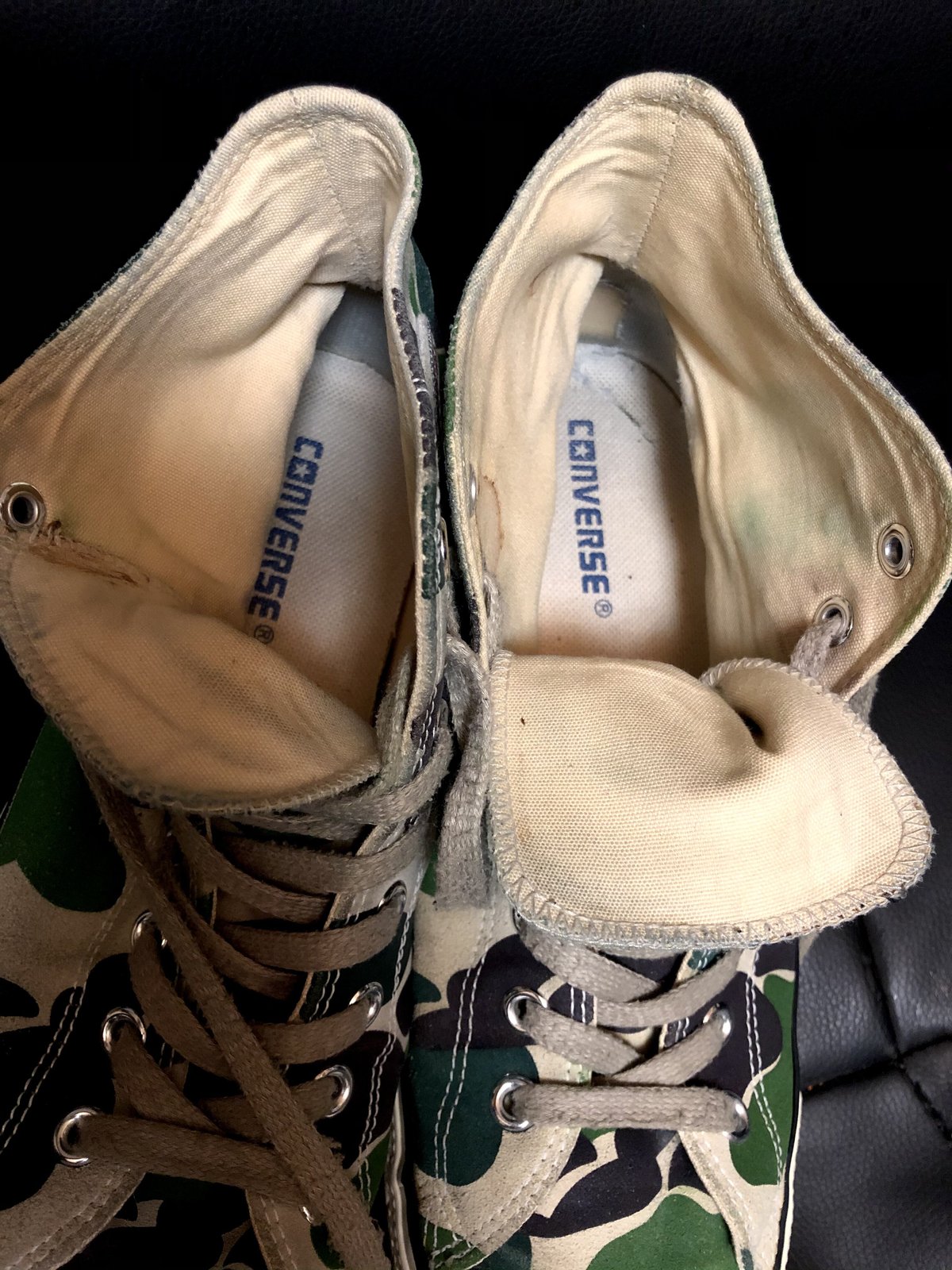 リミテッドモデルスウェードレザーハイカット〉CONVERSE100周年記念 