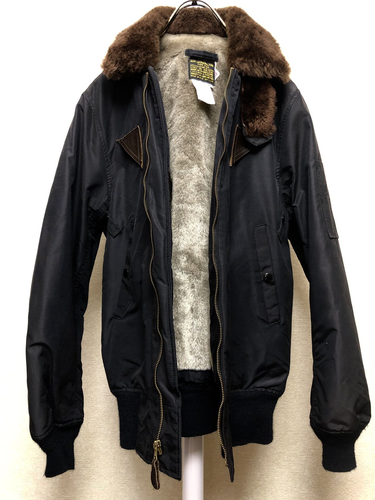 名門民間U.S.A.〉U.S.A.製 SPIEWAK B-15A FLIGHT JACKET 名門民間U.S.A.〉U.S.A.製 SPIEWAK B-15A FLIGHT JACKET