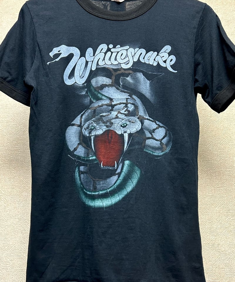 伝説ロックバンドリアルエイティーズROCK Tee〉80年代カナダ製 