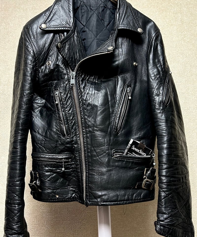 SEVEN BY SEVEN 80s Vintage ライダースジャケット 古着 SEVEN BY SEVEN 80s Vintage ライダースジャケット 古着