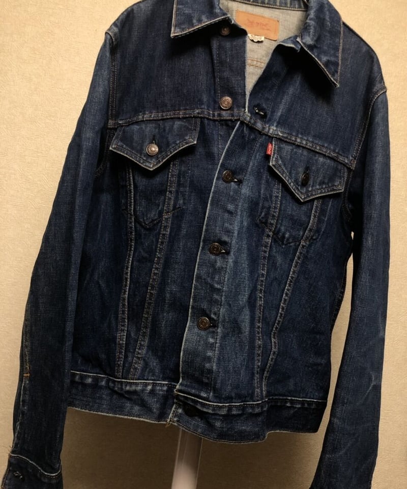 極上色残りLevi'sセブンティーズ➀〉70年代U.S.A.製Levi's 70505スモー...