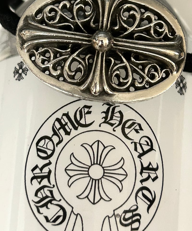CHROME HEARTS HAIRBAND OVALCROSS オーバルクロス 帝王クロムハーツ伝統シンボリックモチーフオーバルクロスヘア