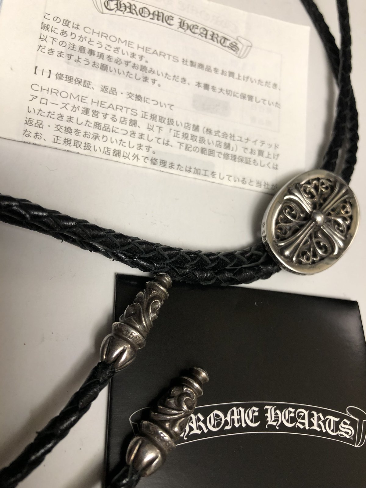 帝王クロムハーツインボイス付極上美品〉 Chrome Hearts CLASSIC OVAL