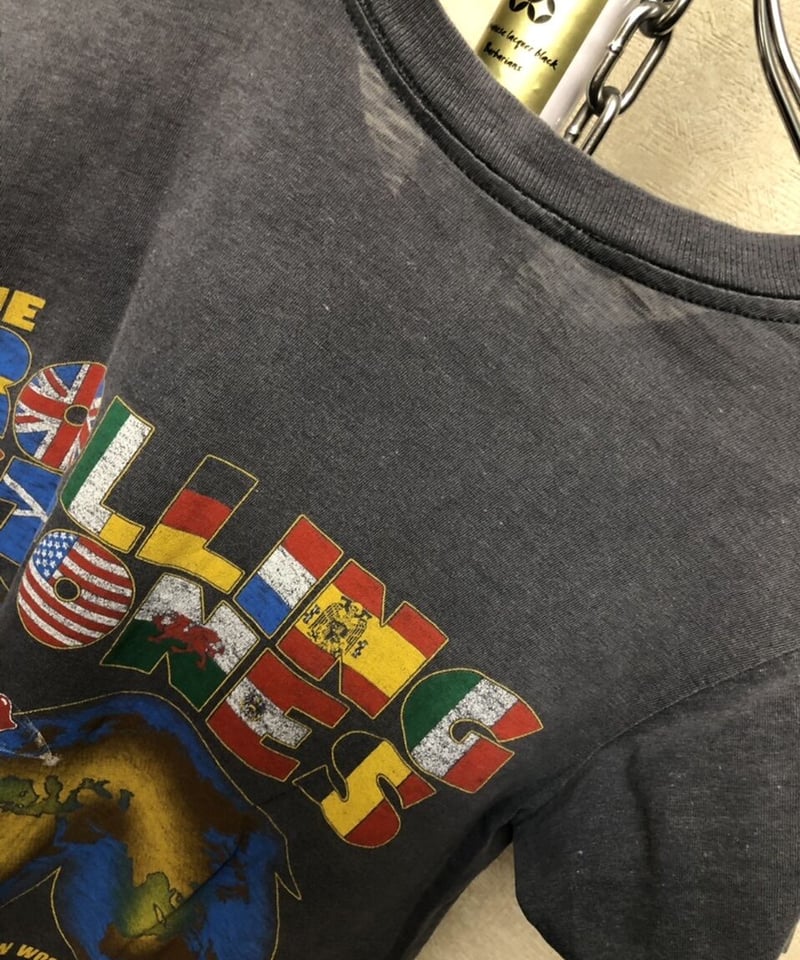 リアルエイティーズROCK Tee〉The Rolling Stonesワールドツアー