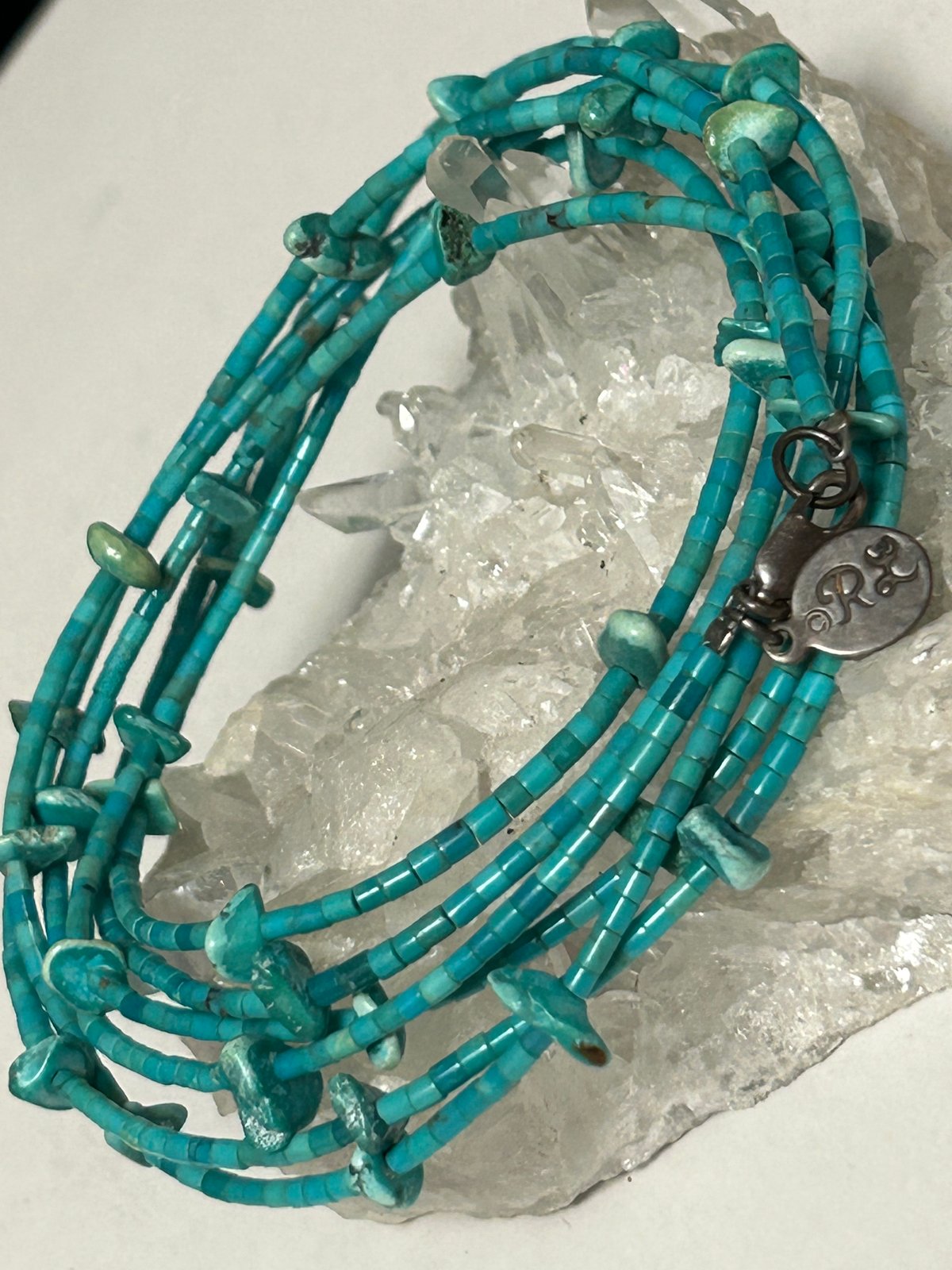 ラルフローレンアーカイブス2WAYターコイズジュエリー〉RALPH LAUREN