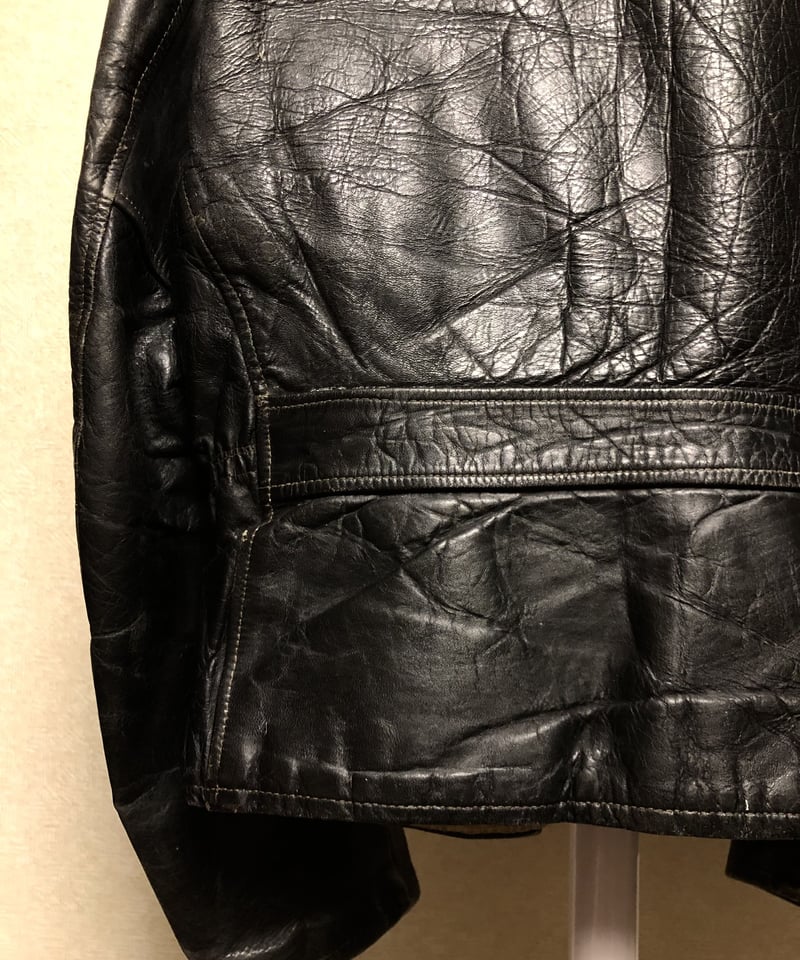 〈U.S.A 製50s 希少馬革レザージャケット〉1950年代名門PENNY'S U.S.A 製50s 希少馬革レザージャケット〉1950年代名門PENNY'S