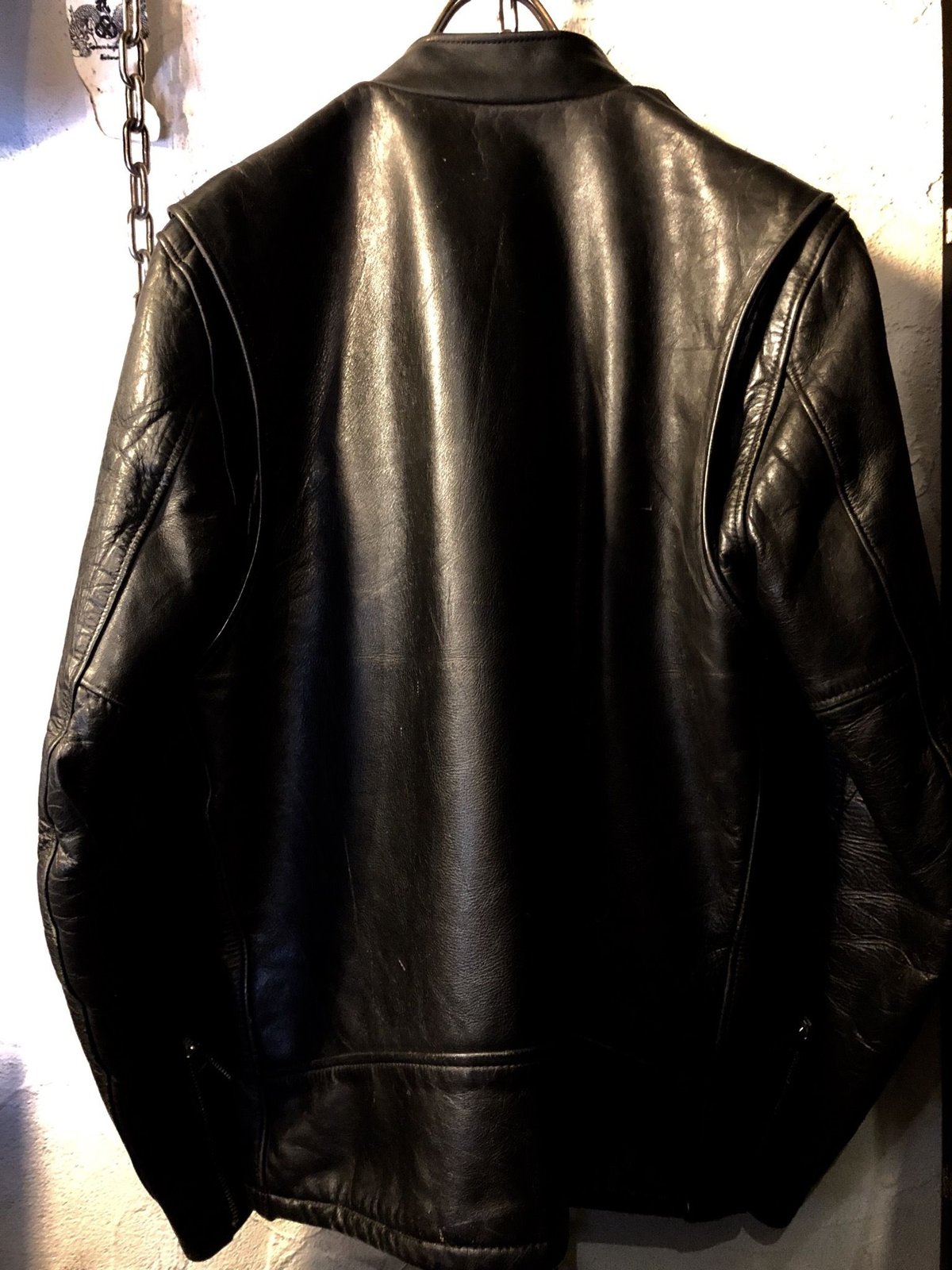 目玉美品ヴィンテージ Schott 70年代牛タグPERFECTO U.S.A. 逆ハ 目玉美品ヴィンテージ Schott 70年代牛タグPERFECTO U.S.A. 逆ハ