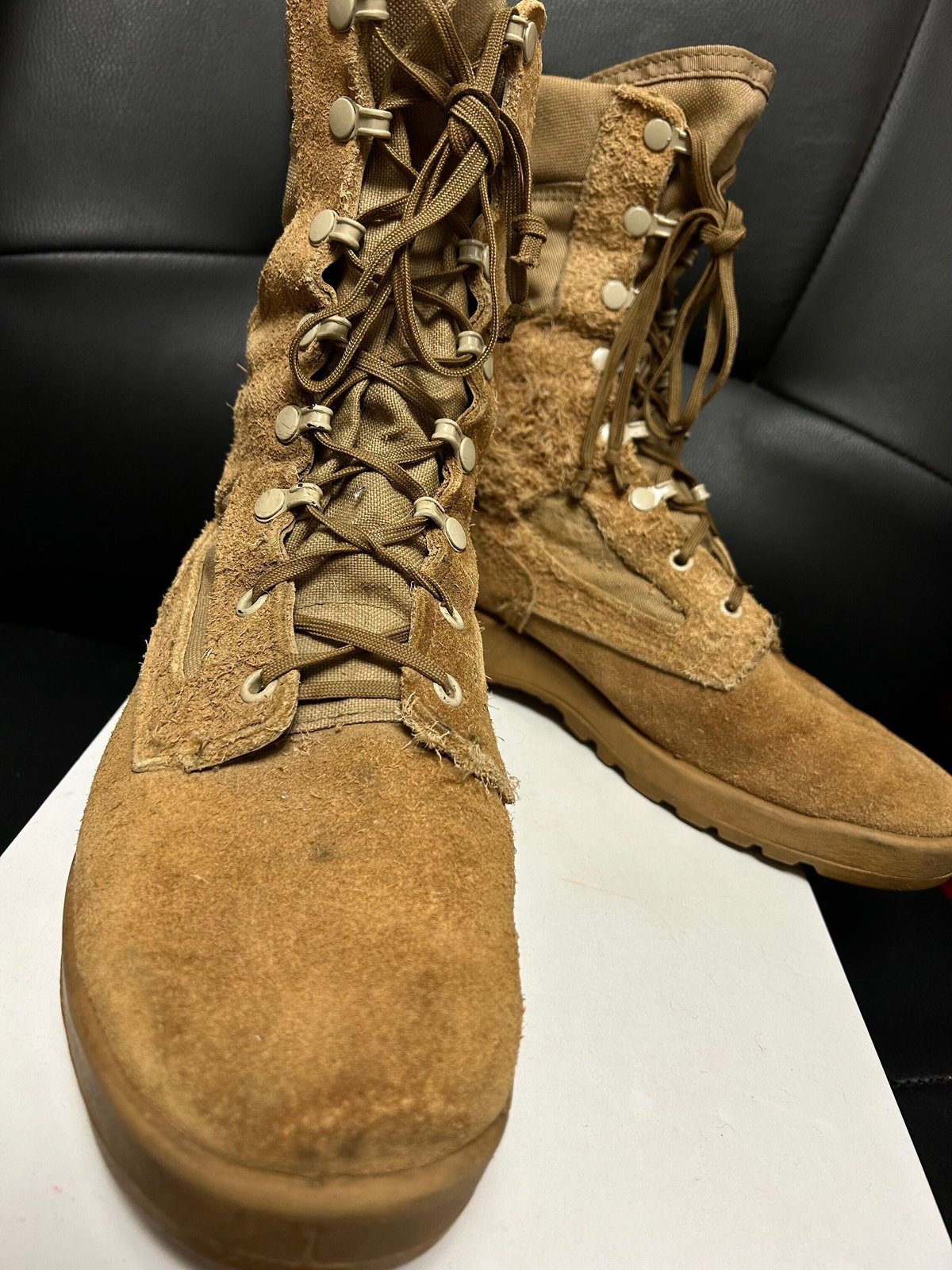 米軍放出品　BELLEVILE デザートブーツ　27.5cm相当 タンカラー アメリカ軍放出品 Belleville GORE-TEX デザートブーツ 790G