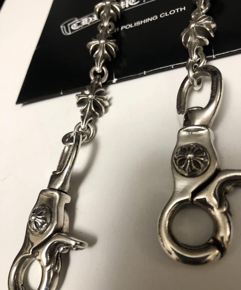 クロムハーツウォレットチェーン〉Chrome Hearts 4C CROSS CUTOUT