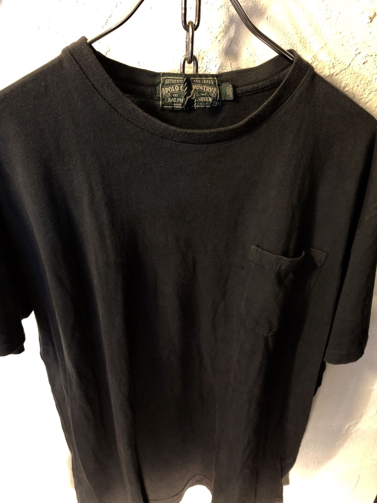 希少枯渇U.S.A.製ナインティーズ “ポロカン”Tee〉90年代U.S.A.製希少 
