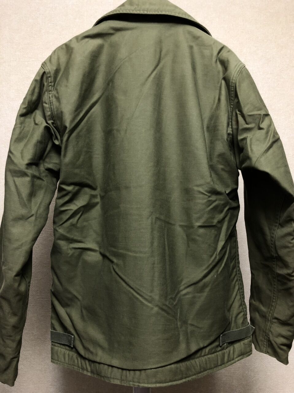 U.S.エイティーズ民間A-2デッキジャケット美品〉80年代U.S.A.製 U.S.エイティーズ民間A-2デッキジャケット美品〉80年代U.S.A.製