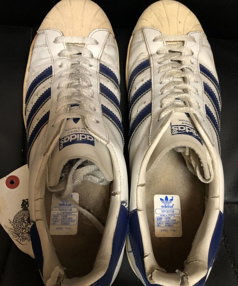 フランス製70,sスーパースター〉70年代FRANCE製adidas SUPER STAR