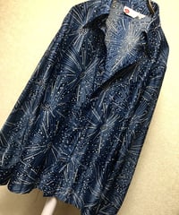 〈セブンティーズRock’n Rollチンピライズム〉70年代後期英国領時代香港製Sears KINGS ROAD ATOMIC SHIRT黄金サイズオールドスペシャルプライス