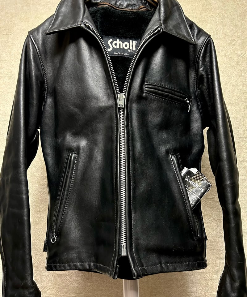 希少IDEALジッパーオールドタグ103US〉オールドU.S.A.製Schott希少IDEA