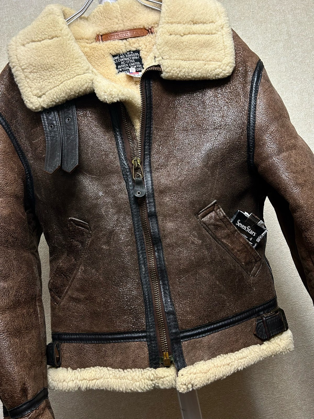 AVIREX ムートンコート　38 ビンテージ fit=scale-down,w=1200