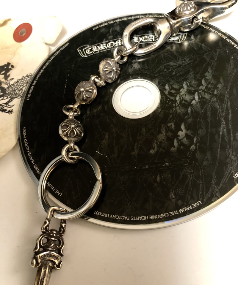 【正規品】Chrome Hearts KEY CASE Crossball Chrome hearts key case - Gem