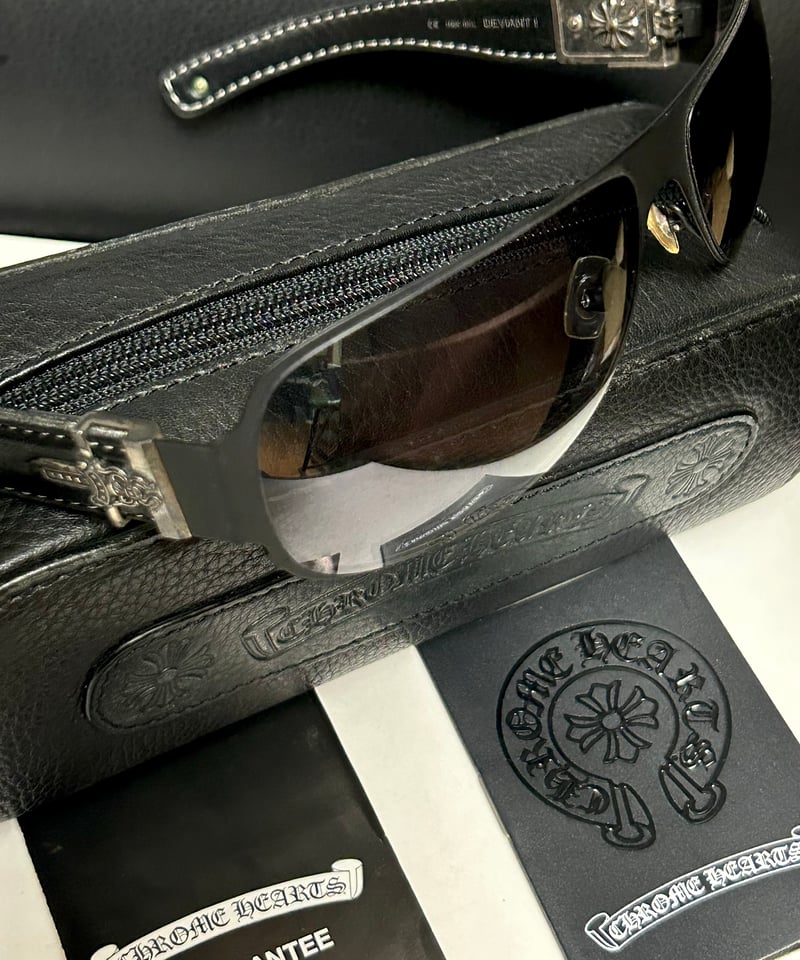 帝王クロムハーツEYEWEAR正規品フルセット〉Chrome Hearts DAGGER&C