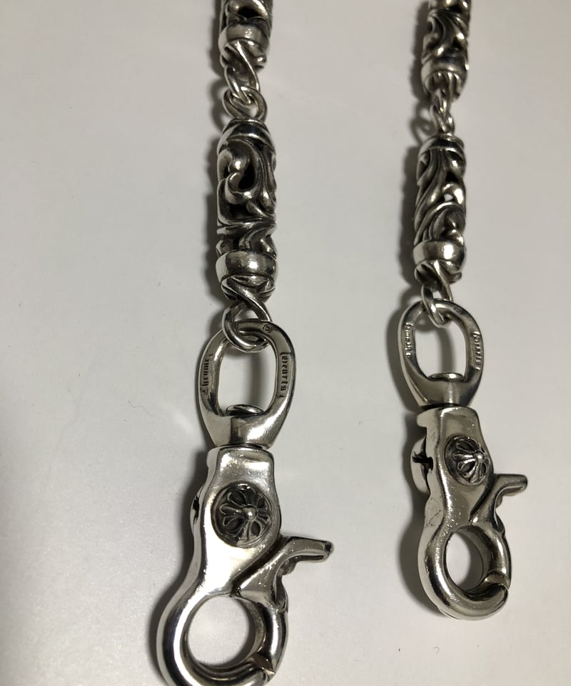クラッシックチェーンウォレット ダブルクリップ 楽天市場】CHROME HEARTS LONG FANCY WALLET CHAIN W/ 2 CLIPS