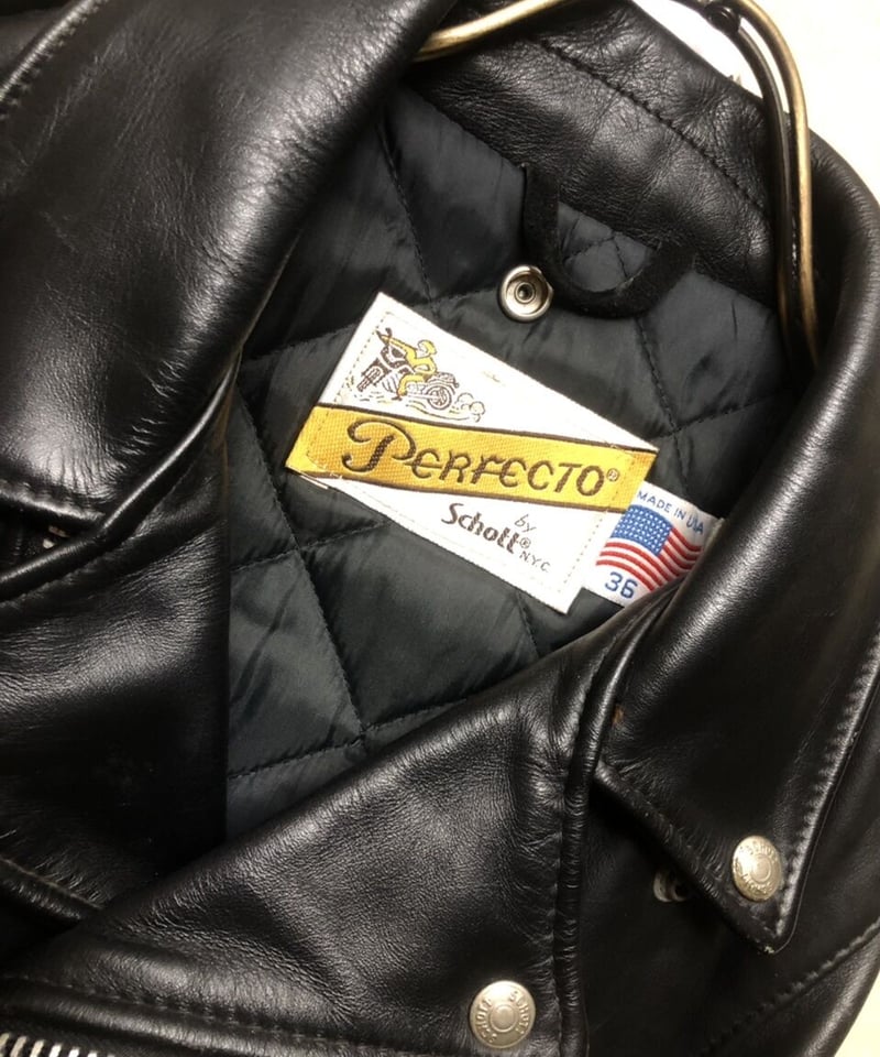 80,s U.S.A.製IDEALジッパー618US美品〉80年代U.S.A.製Schott