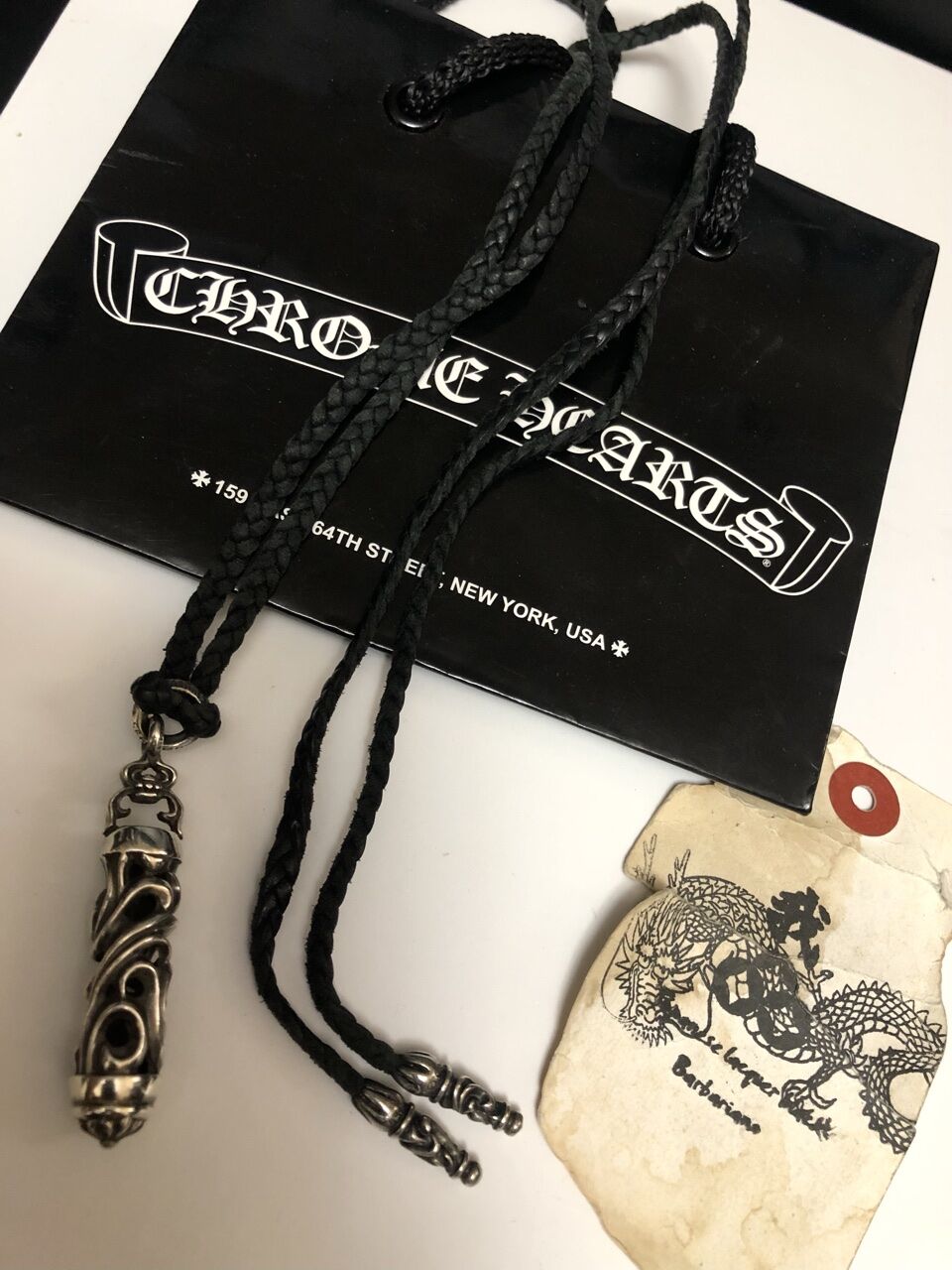 激レア　クロムハーツクローチョーカーペンダント　鷹の爪 激レアクロムハーツクローチョーカーペンダント鷹の爪